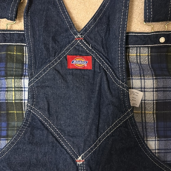 Dickies zip fly multi use pocket insulated bib overalls size 46 X 30 - Picture 12 of 12